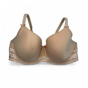 Fantasie beige tan lined bra Size 30E 30DD